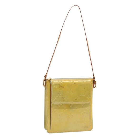 LOUIS VUITTON Monogram Vernis Motto Accessory Pouch Gris - Picture 1 of 16